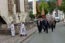 Bittprozession an Christi Himmelfahrt (Foto: Karl-Franz Thiede)